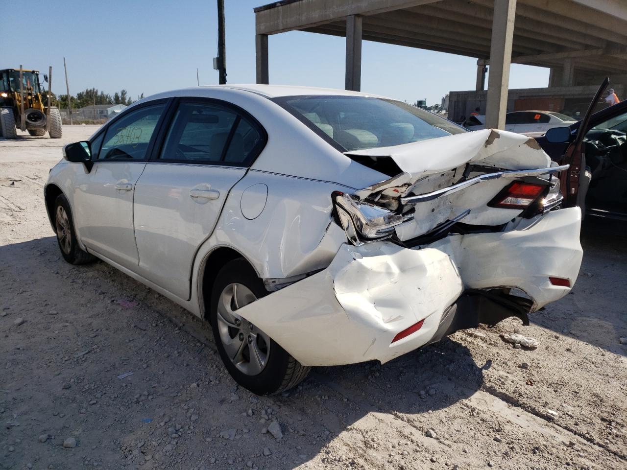 Photo 3 from auction – 2014 HONDA CIVIC LX with VIN 19XFB2F55EE049972