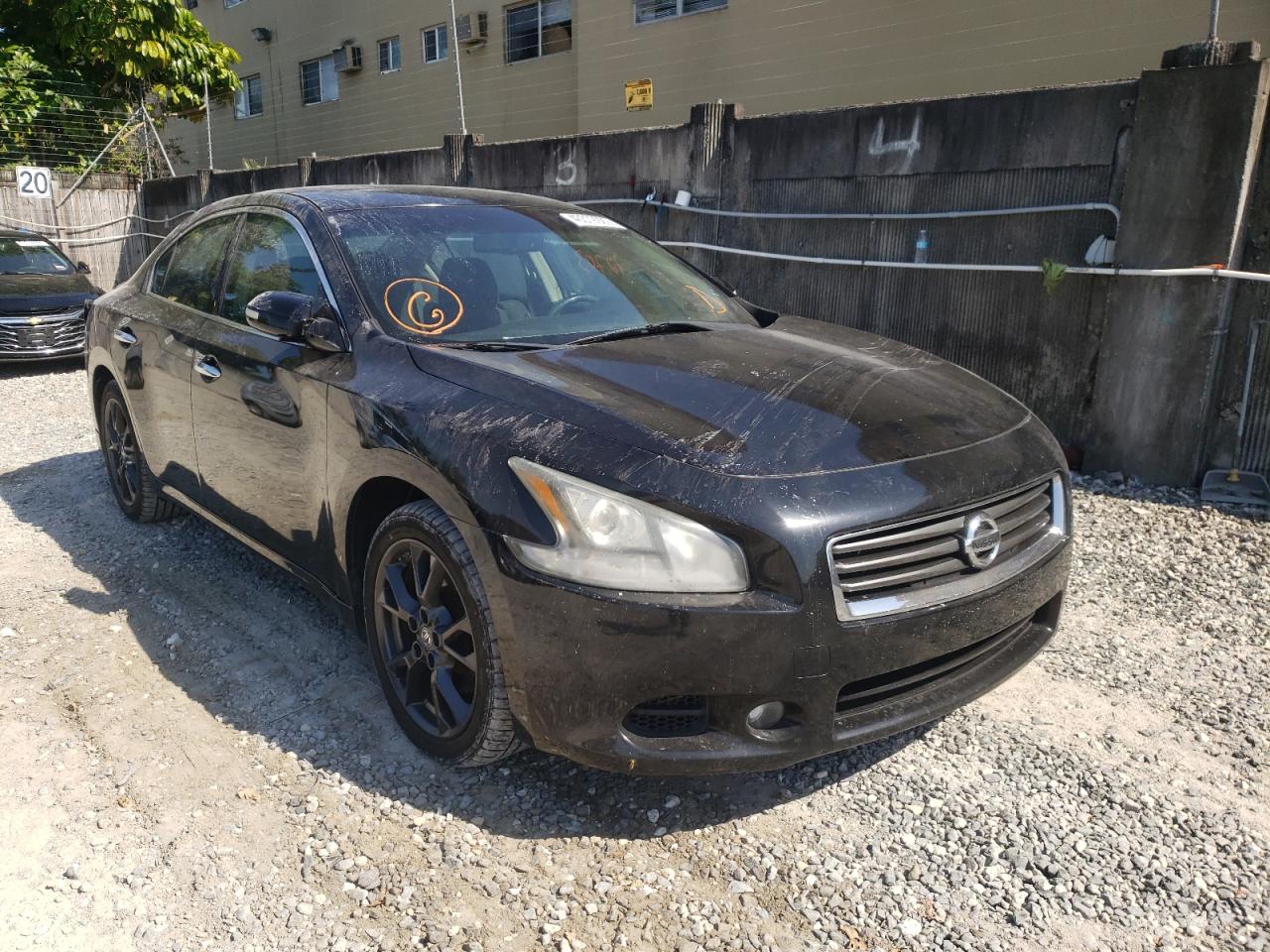 NISSAN MAXIMA S 2012 with VIN 1N4AA5AP3CC820138 - Photo from auction