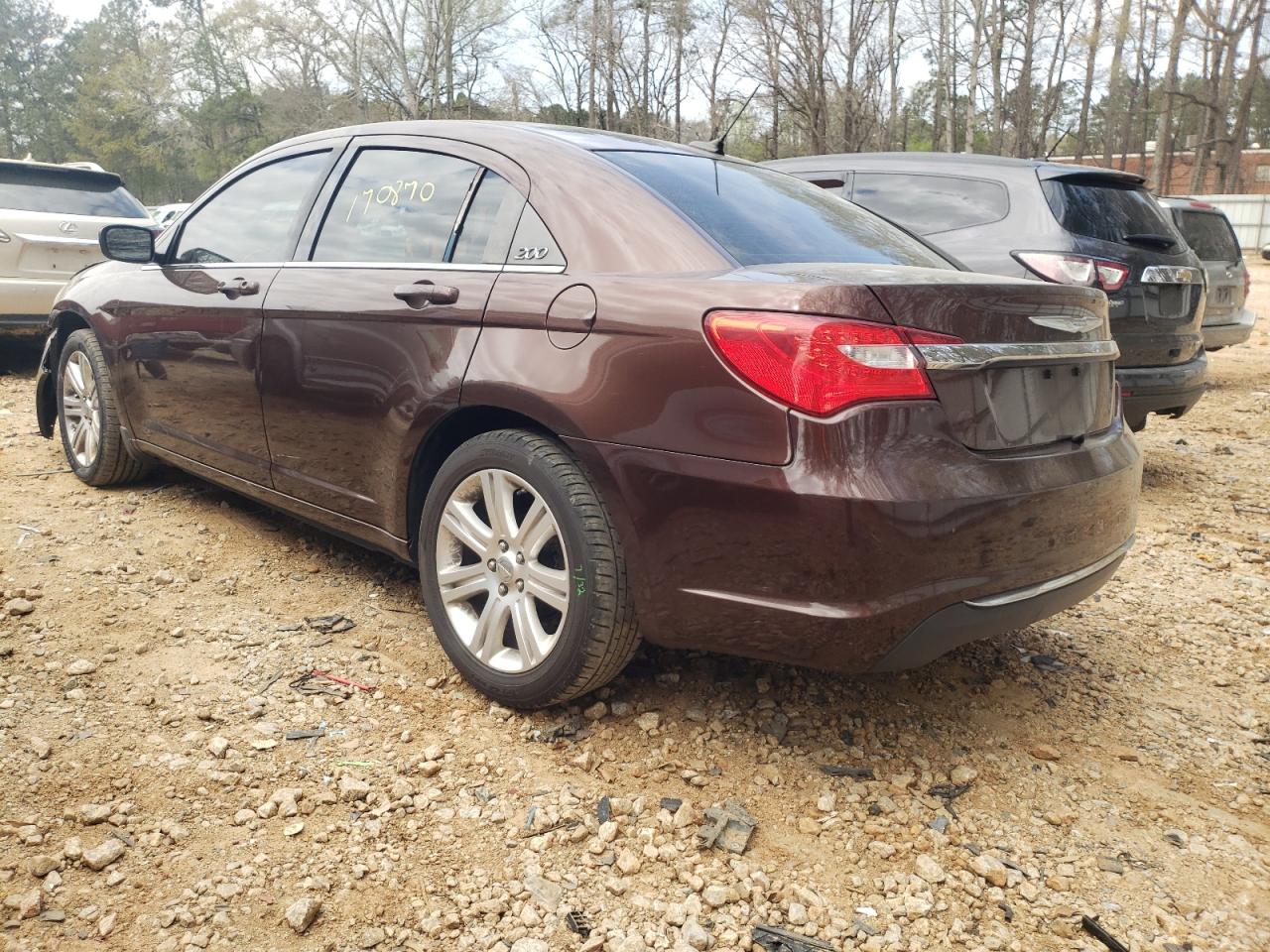 Photo 3 from auction – 2012 CHRYSLER 200 LX with VIN 1C3CCBAB6CN295505