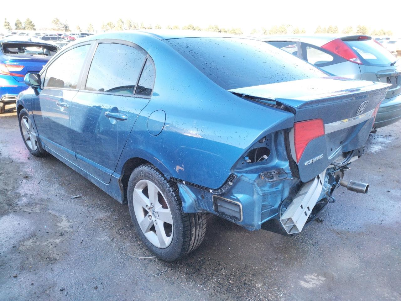 Photo 3 from auction – 2009 HONDA CIVIC LX-S with VIN 19XFA16619E006175