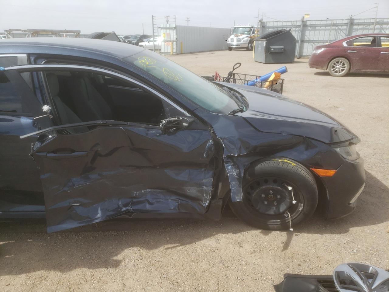 Photo 9 from auction – 2020 HONDA CIVIC LX with VIN 19XFC2F69LE022244