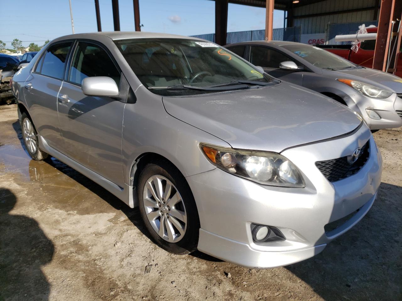 TOYOTA COROLLA BA 2010 with VIN 1NXBU4EEXAZ363856 - Photo from auction
