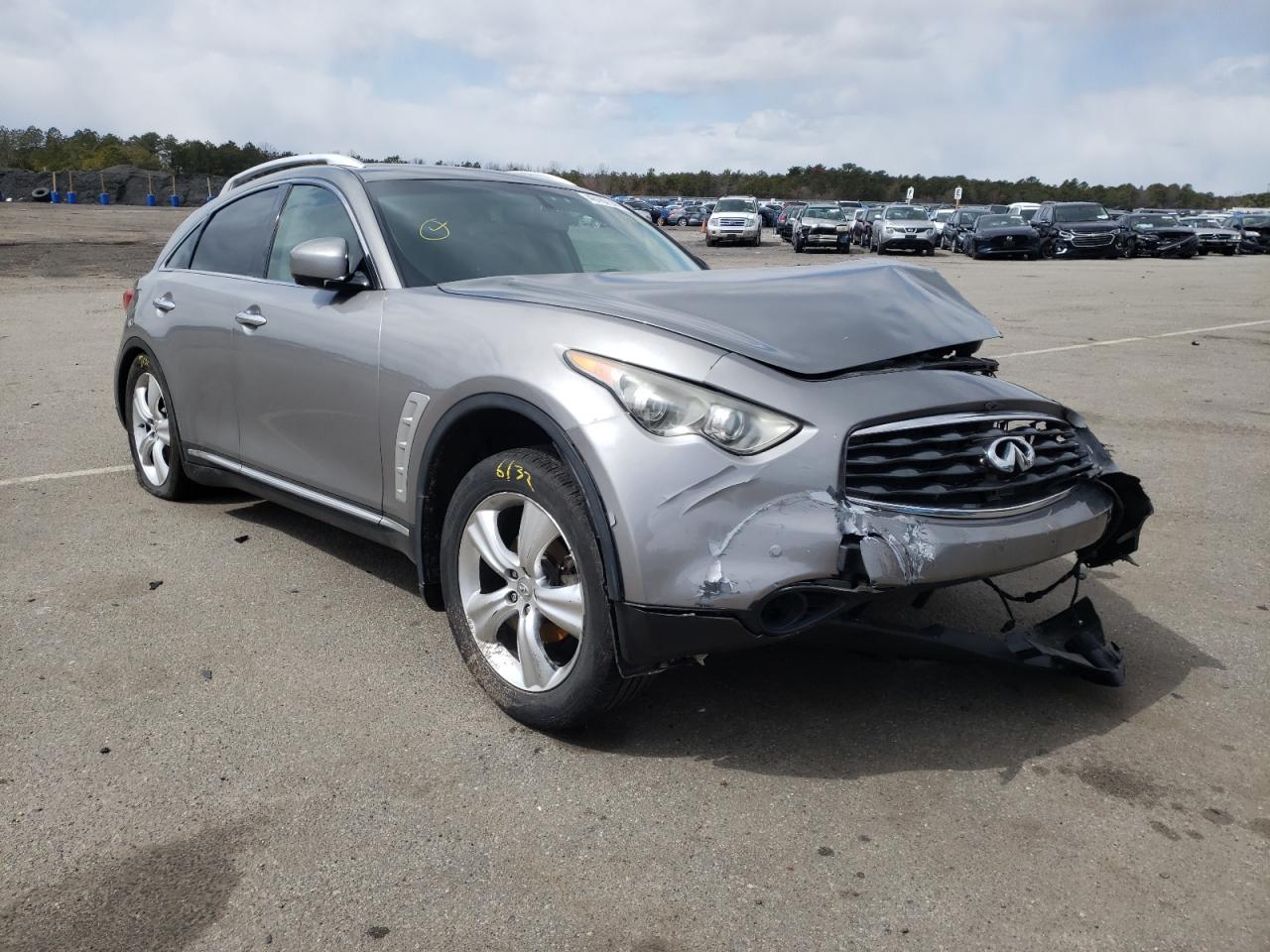 INFINITI FX35 2009 with VIN JNRAS18W99M159148 - Photo from auction