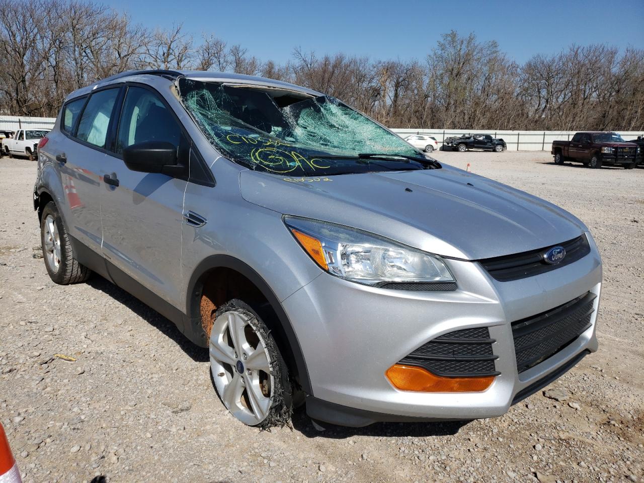 FORD ESCAPE S 2016 with VIN 1FMCU0F73GUC10502 - Photo from auction