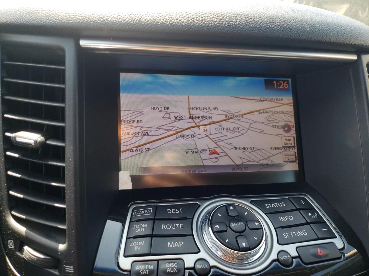Photo 9 from auction – 2013 INFINITI FX37 with VIN JN8CS1MU4DM140839