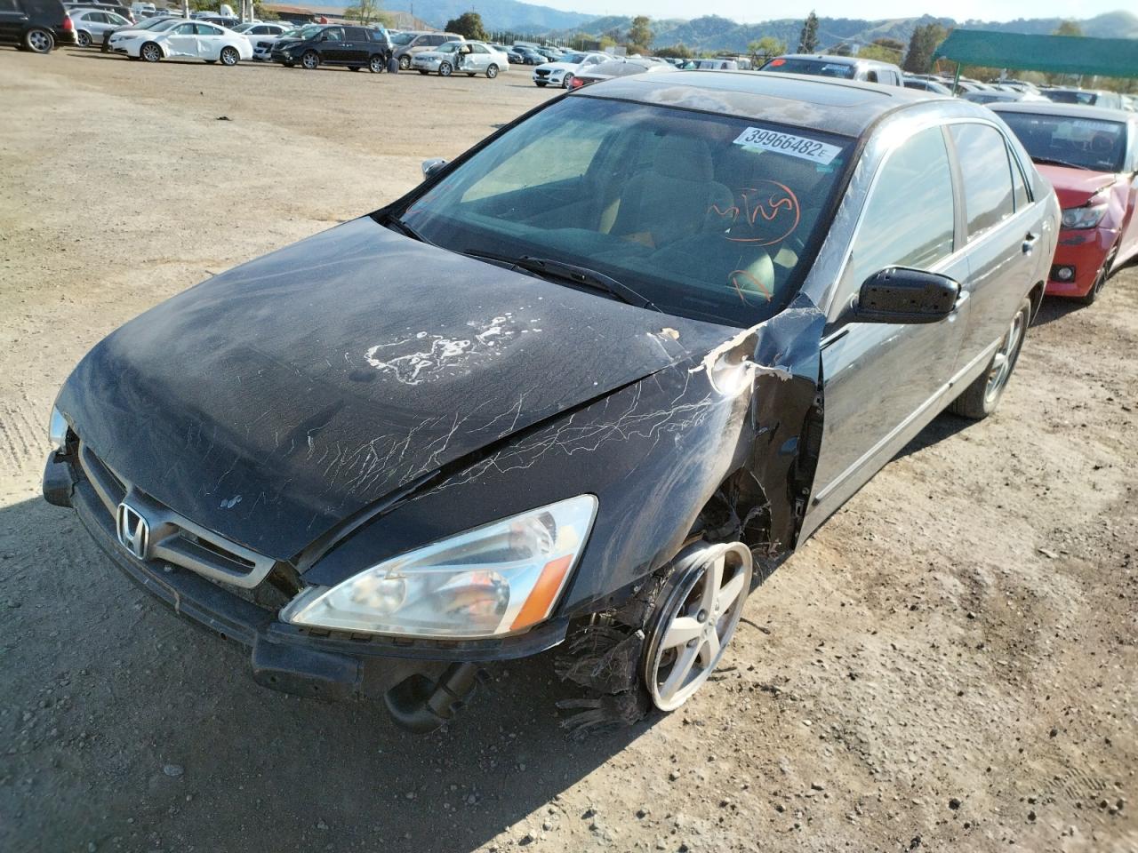 Photo 2 from auction – 2003 HONDA ACCORD EX with VIN JHMCM566X3C055647