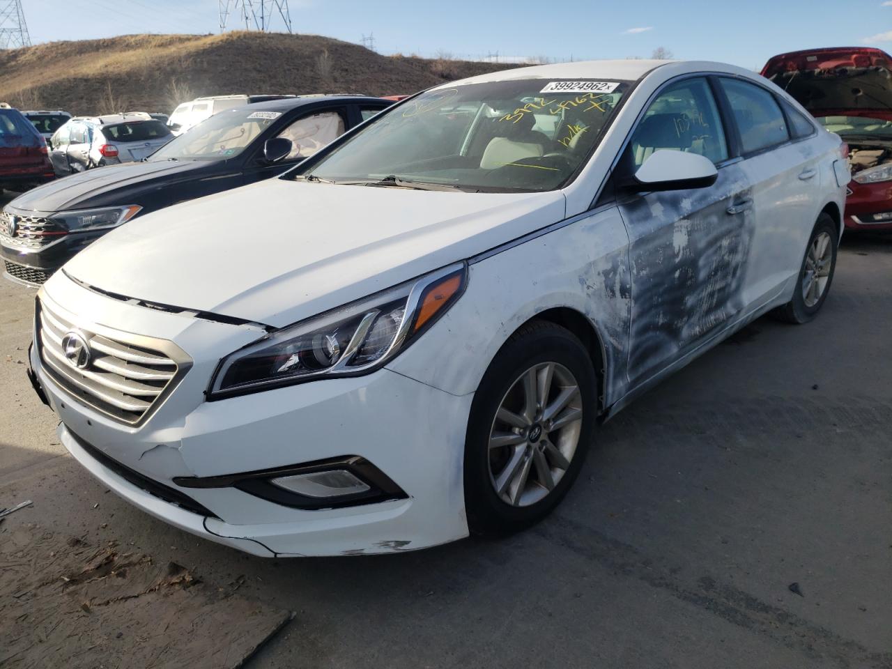Photo 2 from auction – 2015 HYUNDAI SONATA SE with VIN 5NPE24AF5FH000596