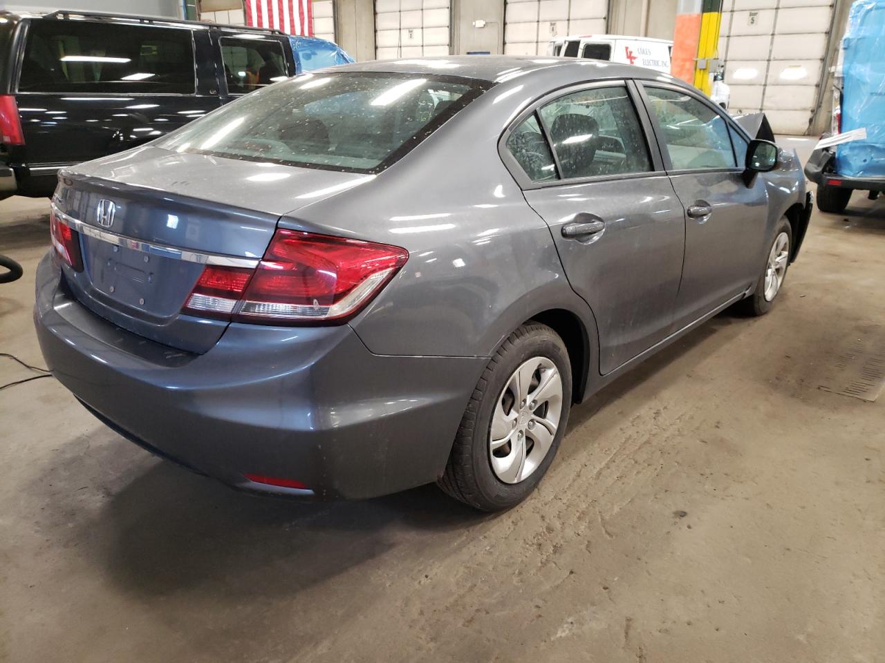 Photo 4 from auction – 2013 HONDA CIVIC LX with VIN 19XFB2F58DE076386