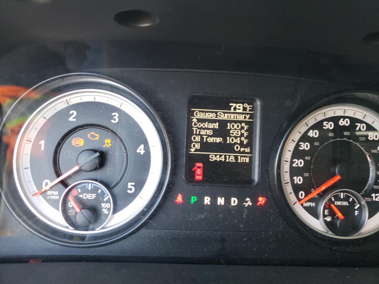 Photo 8 from auction – 2015 RAM 3500 ST with VIN 3C63R3GL2FG637259