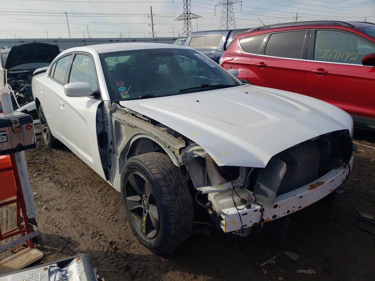 DODGE CHARGER SE 2012 with VIN 2C3CDXBGXCH172061 - Photo from auction