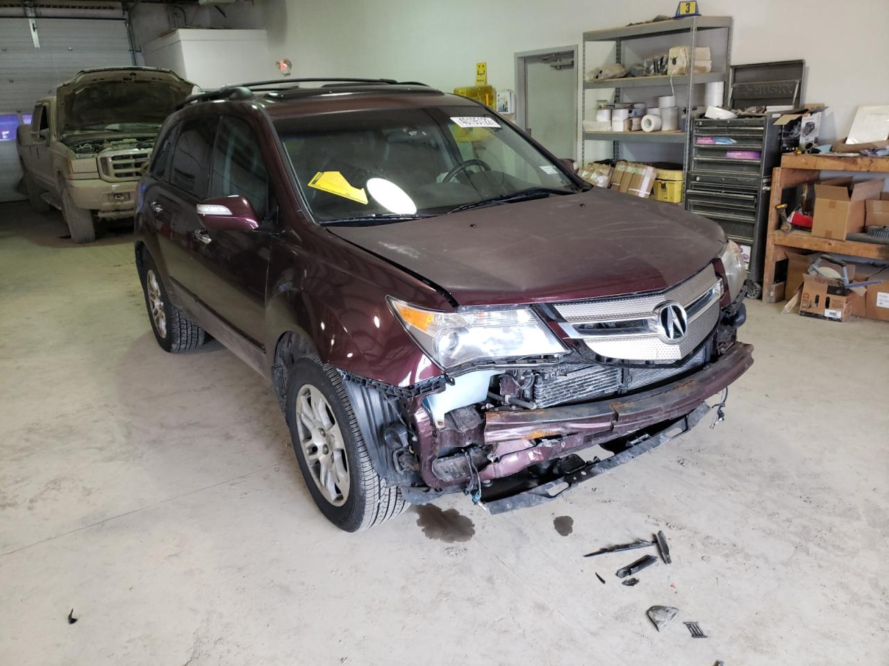 Photo 1 from auction – 2007 ACURA MDX TECHNO with VIN 2HNYD28437H511664