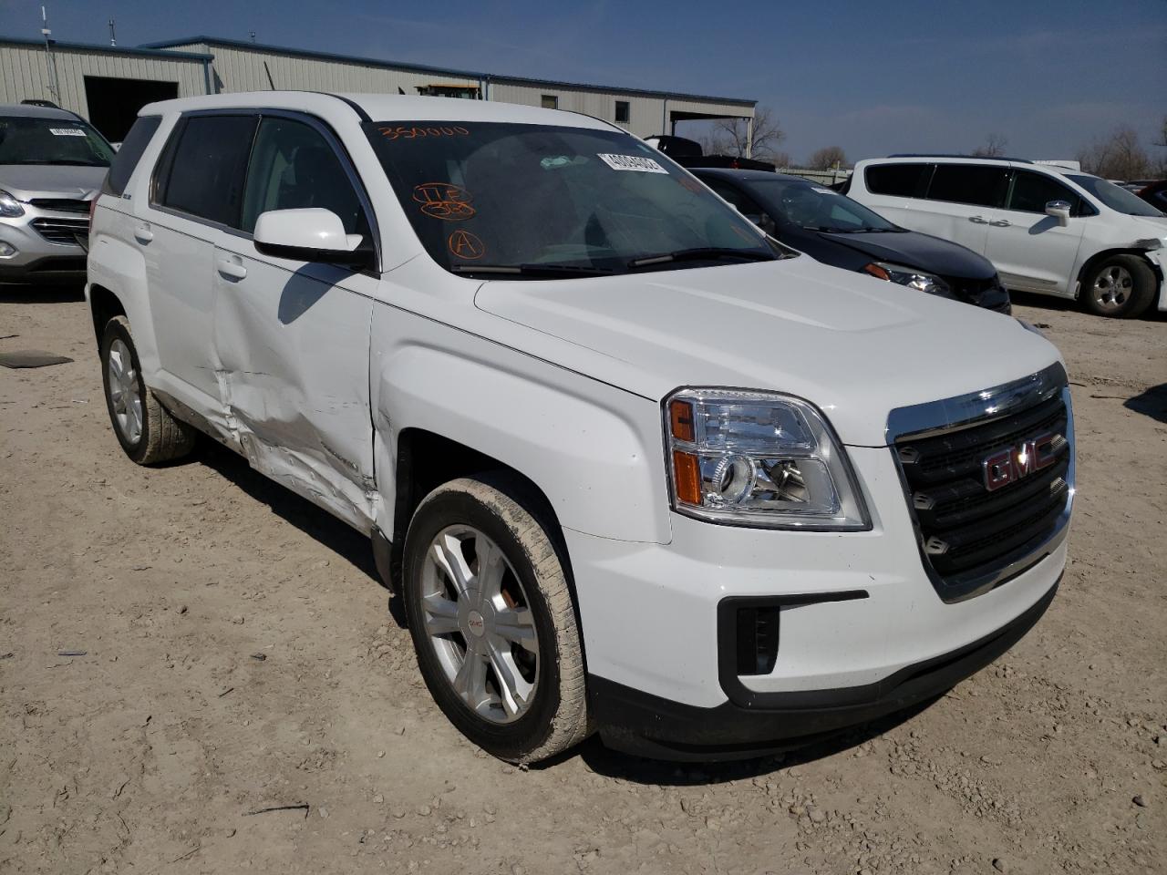 GMC TERRAIN SL 2017 with VIN 2GKALMEKXH6350000 - Photo from auction