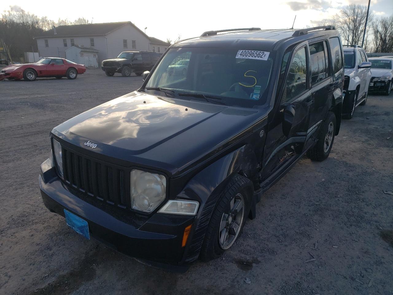 Photo 2 from auction – 2008 JEEP LIBERTY SP with VIN 1J8GN28K28W154924