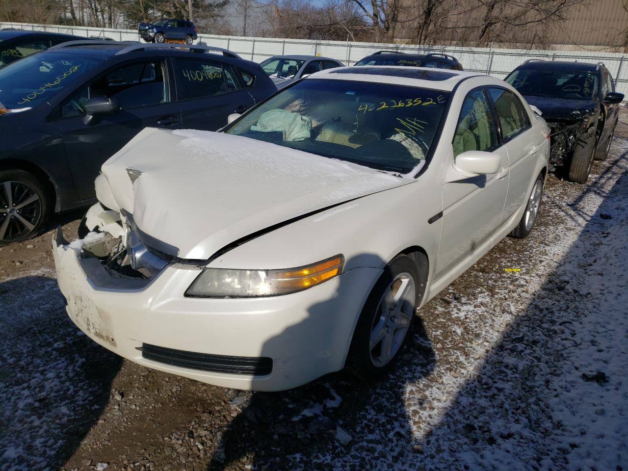 Photo 2 from auction – 2004 ACURA TL with VIN 19UUA66274A022038