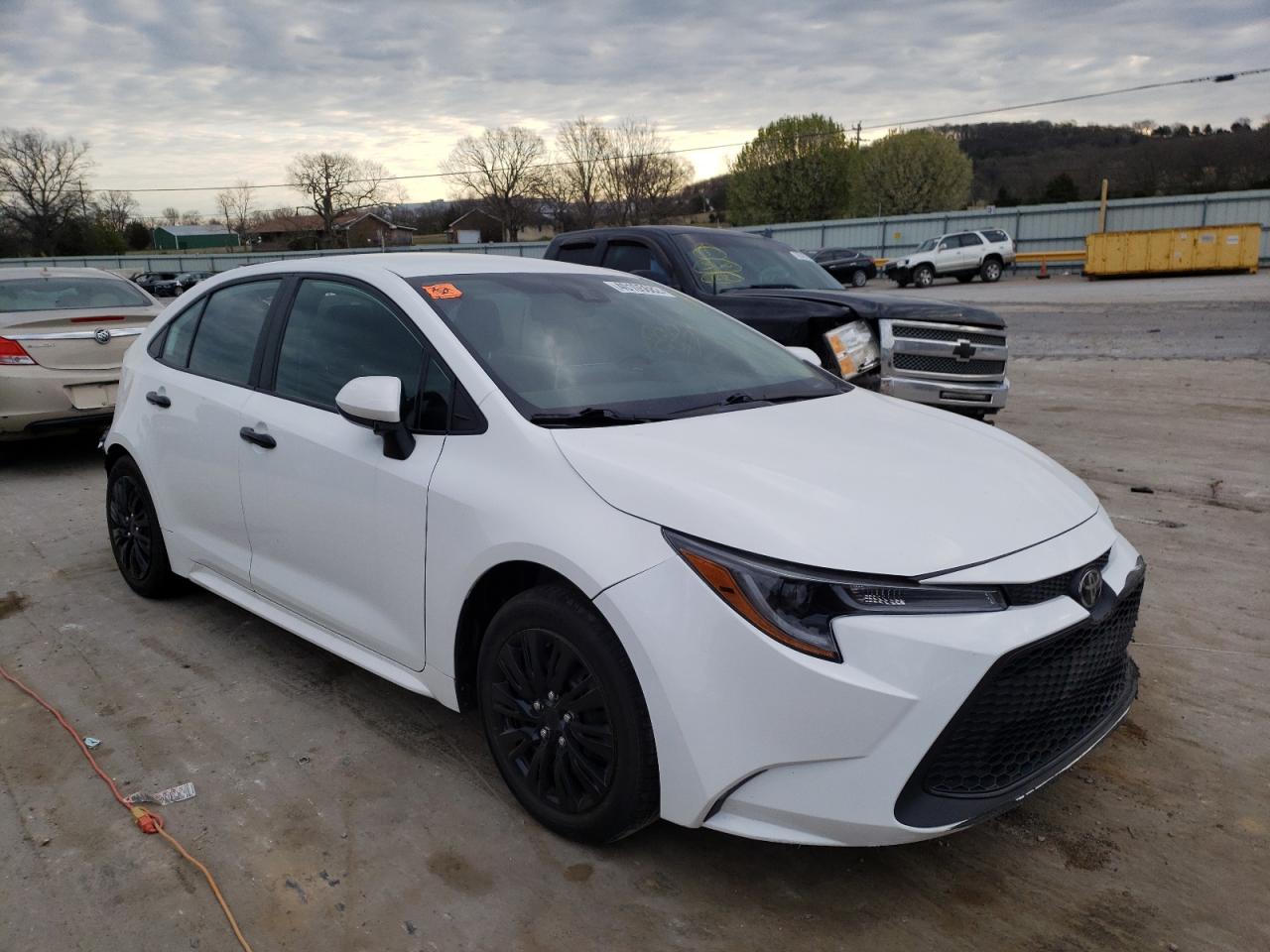 TOYOTA COROLLA LE 2020 with VIN 5YFEPRAEXLP076254 - Photo from auction