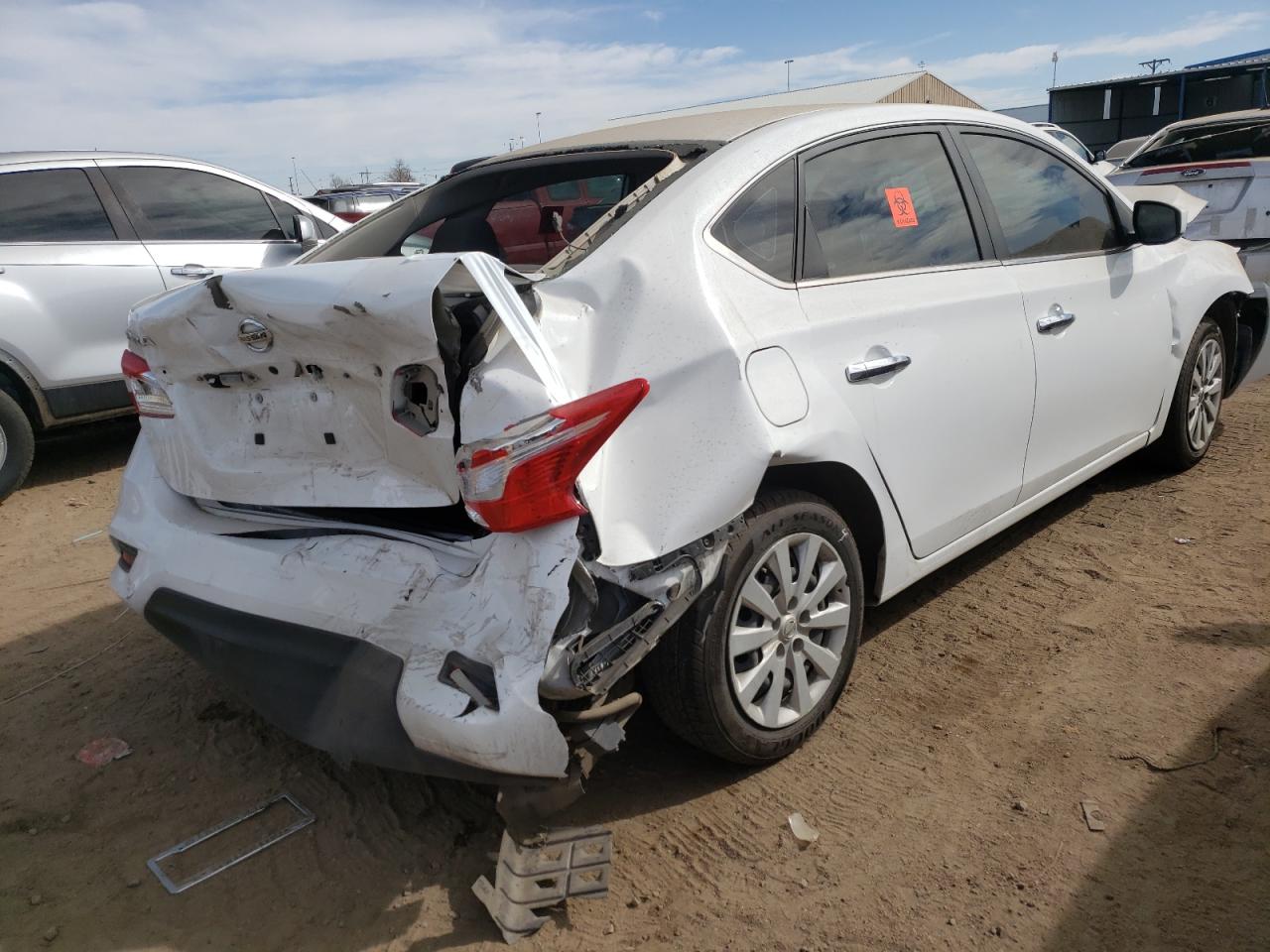 Photo 4 from auction – 2019 NISSAN SENTRA S with VIN 3N1AB7AP1KY267100
