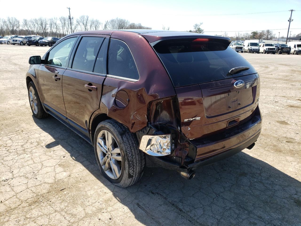 Photo 9 from auction – 2012 FORD EDGE SEL with VIN 2FMDK3J90CBA58005