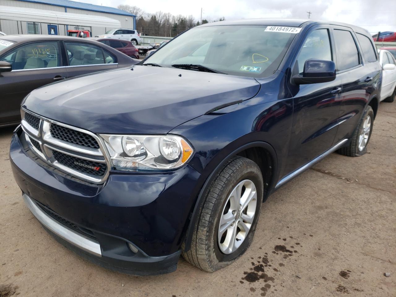 Photo 2 from auction – 2013 DODGE DURANGO SX with VIN 1C4RDJAG2DC659103
