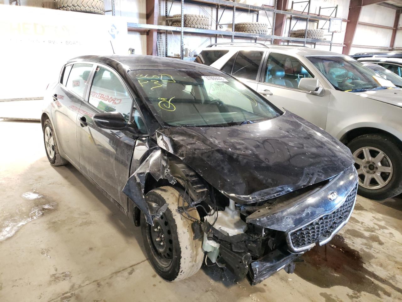 KIA FORTE LX 2017 with VIN KNAFK5A81H5667371 - Photo from auction