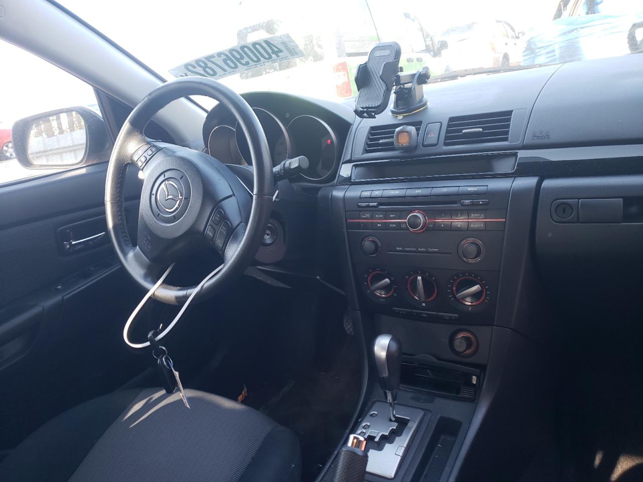 Photo 9 from auction – 2008 MAZDA 3 I with VIN JM1BK32F281134536