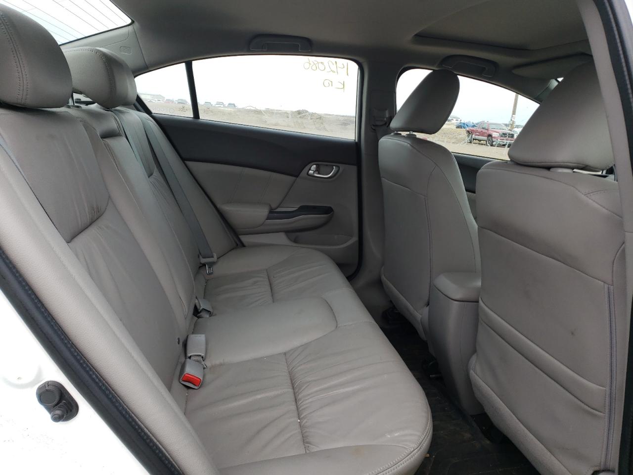 Photo 6 from auction – 2012 HONDA CIVIC EXL with VIN 2HGFB2F9XCH053540