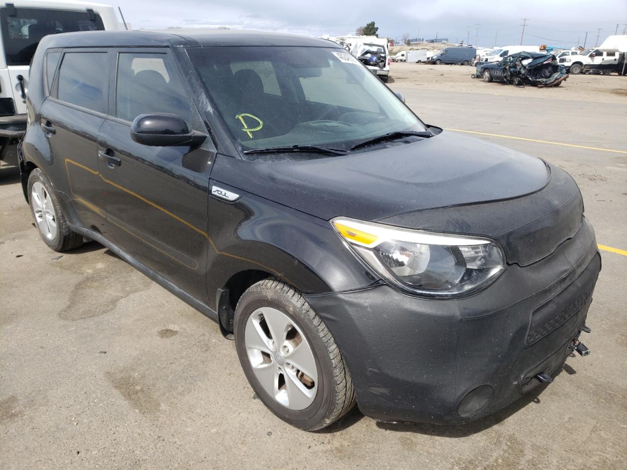 KIA SOUL 2016 with VIN KNDJN2A28G7828168 - Photo from auction