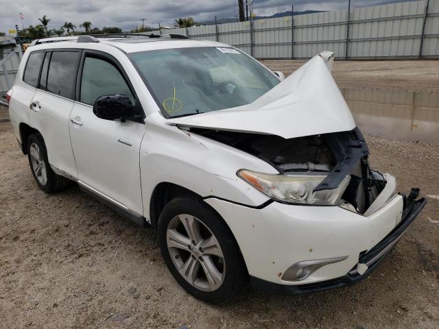 TOYOTA HIGHLANDER 2012 with VIN 5TDYK3EH6CS071900 - Photo from auction