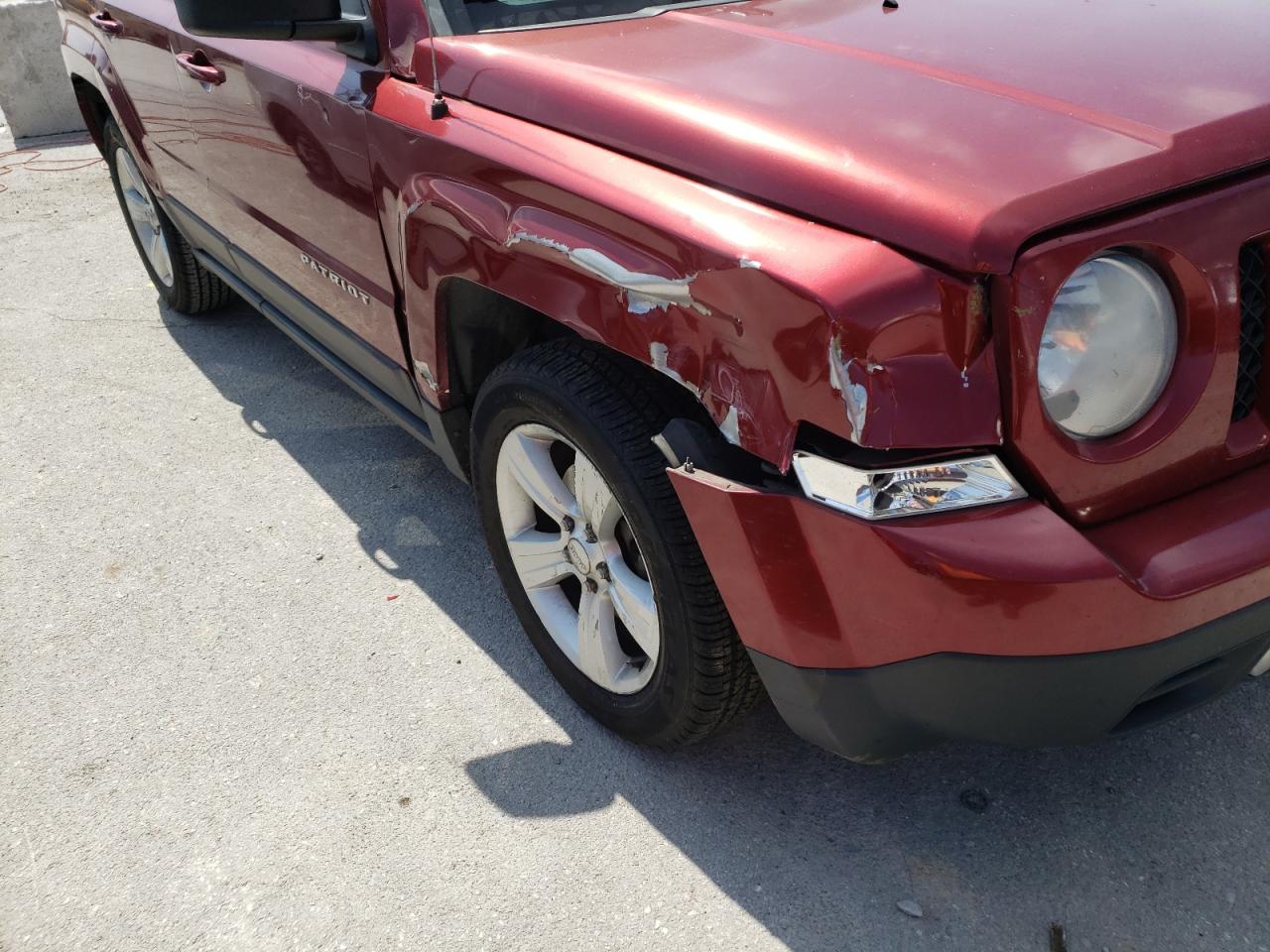 Photo 9 from auction – 2014 JEEP PATRIOT LA with VIN 1C4NJPFA9ED764098