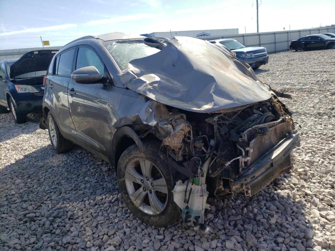 KIA SPORTAGE B 2013 with VIN KNDPB3A24D7374926 - Photo from auction