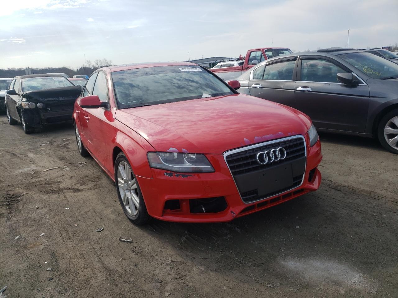 AUDI A4 PREMIUM 2010 with VIN WAUBFAFL7AN035165 - Photo from auction