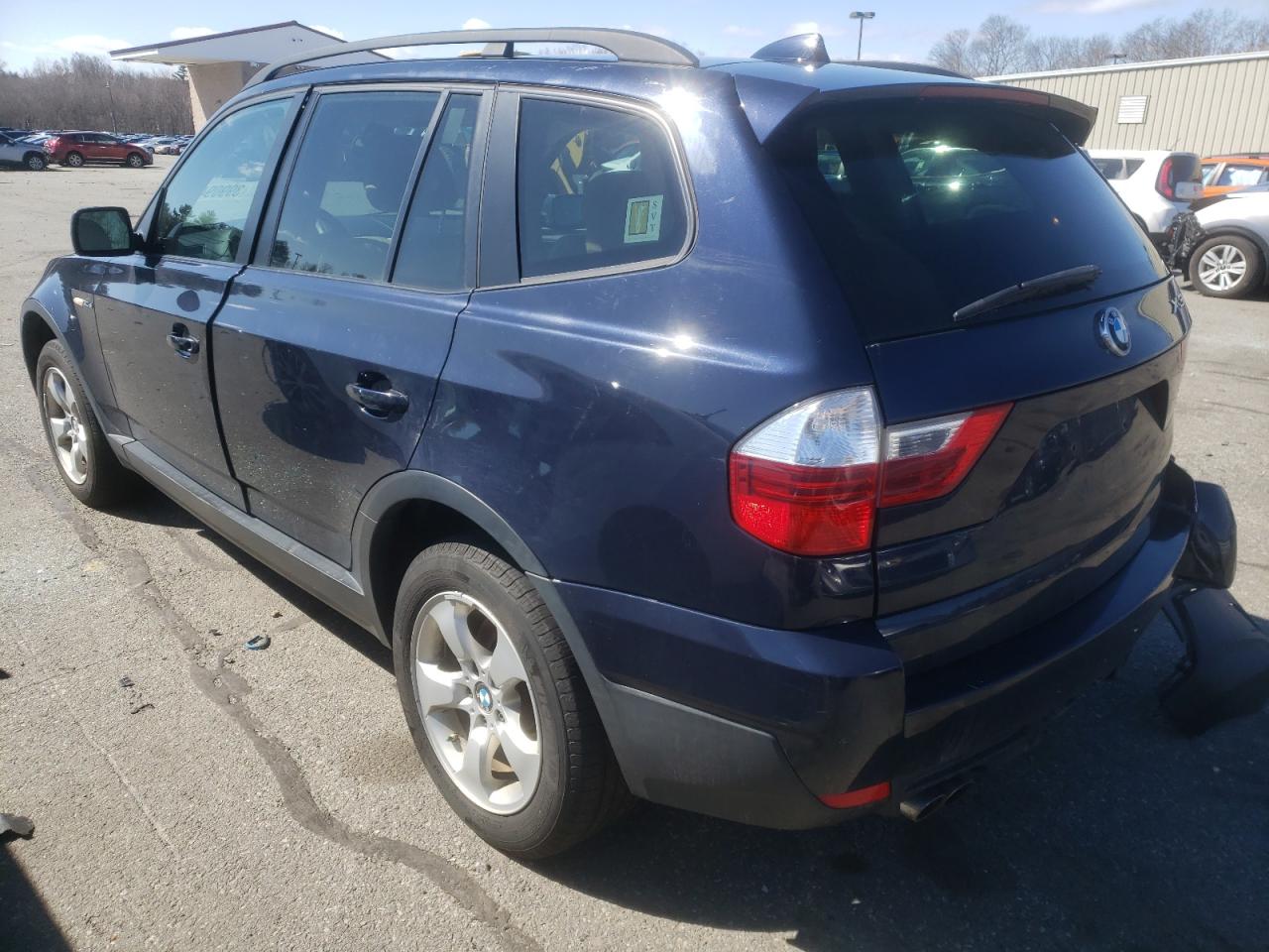Photo 3 from auction – 2007 BMW X3 3.0SI with VIN WBXPC93467WF22492
