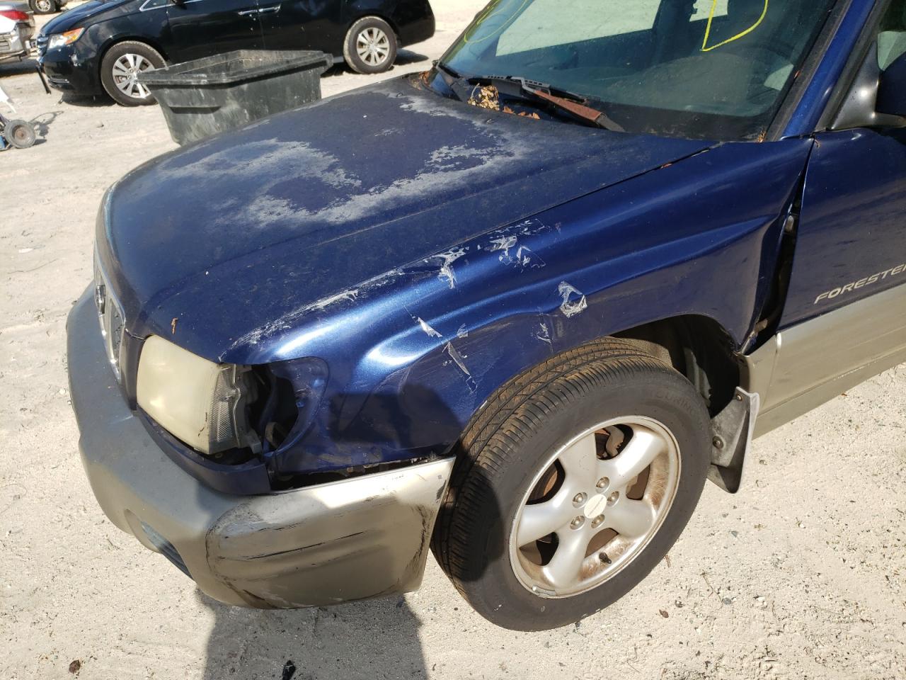 Photo 9 from auction – 2001 SUBARU FORESTER S with VIN JF1SF65581H732934