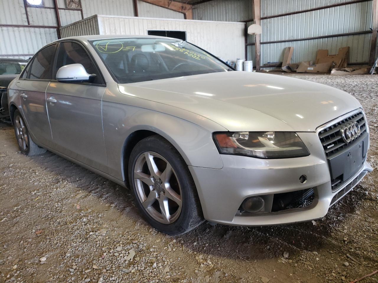 AUDI A4 2.0T QU 2009 with VIN WAULF78K09N037069 - Photo from auction
