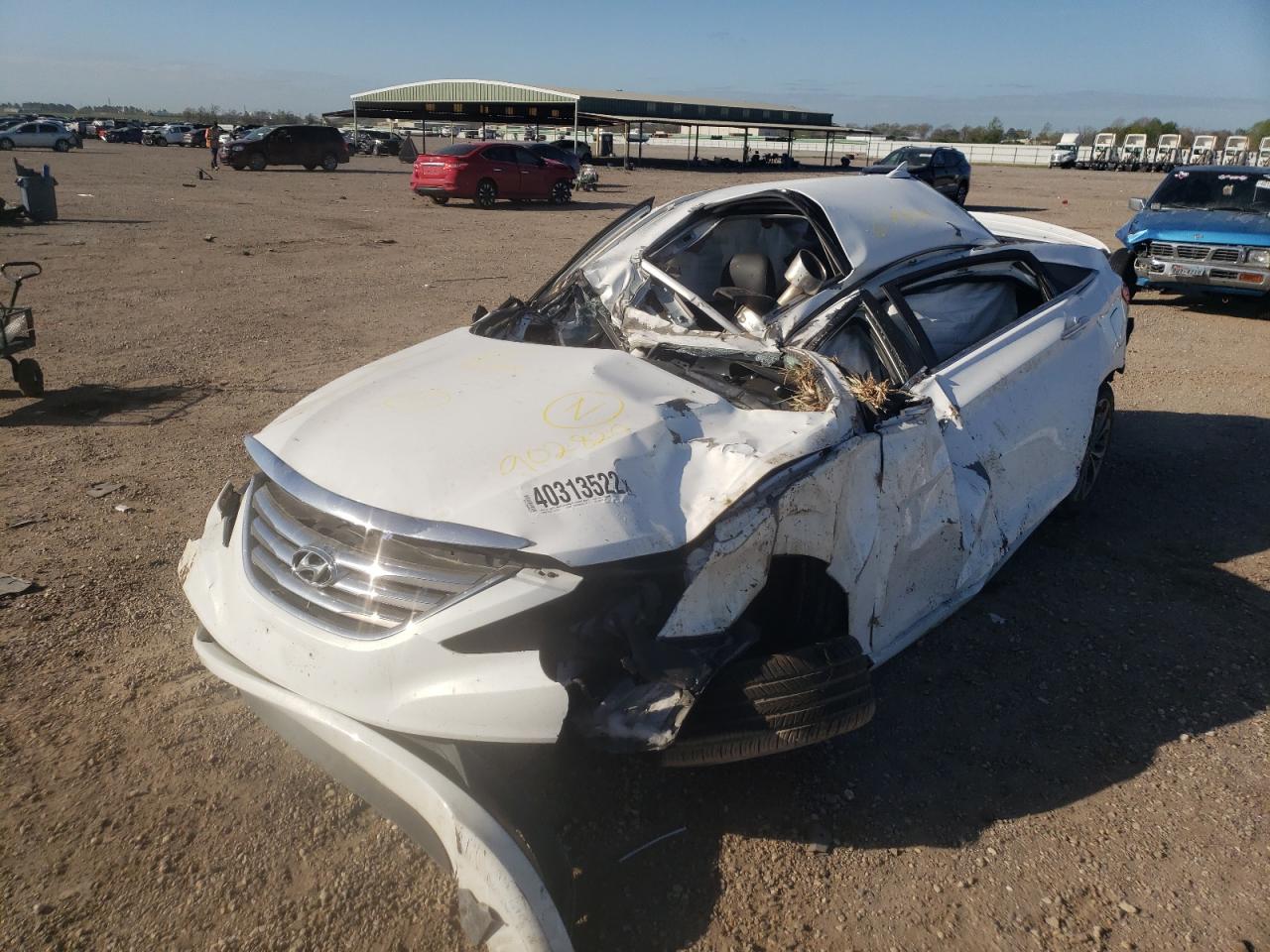 Photo 2 from auction – 2014 HYUNDAI SONATA SE with VIN 5NPEC4AB1EH902820