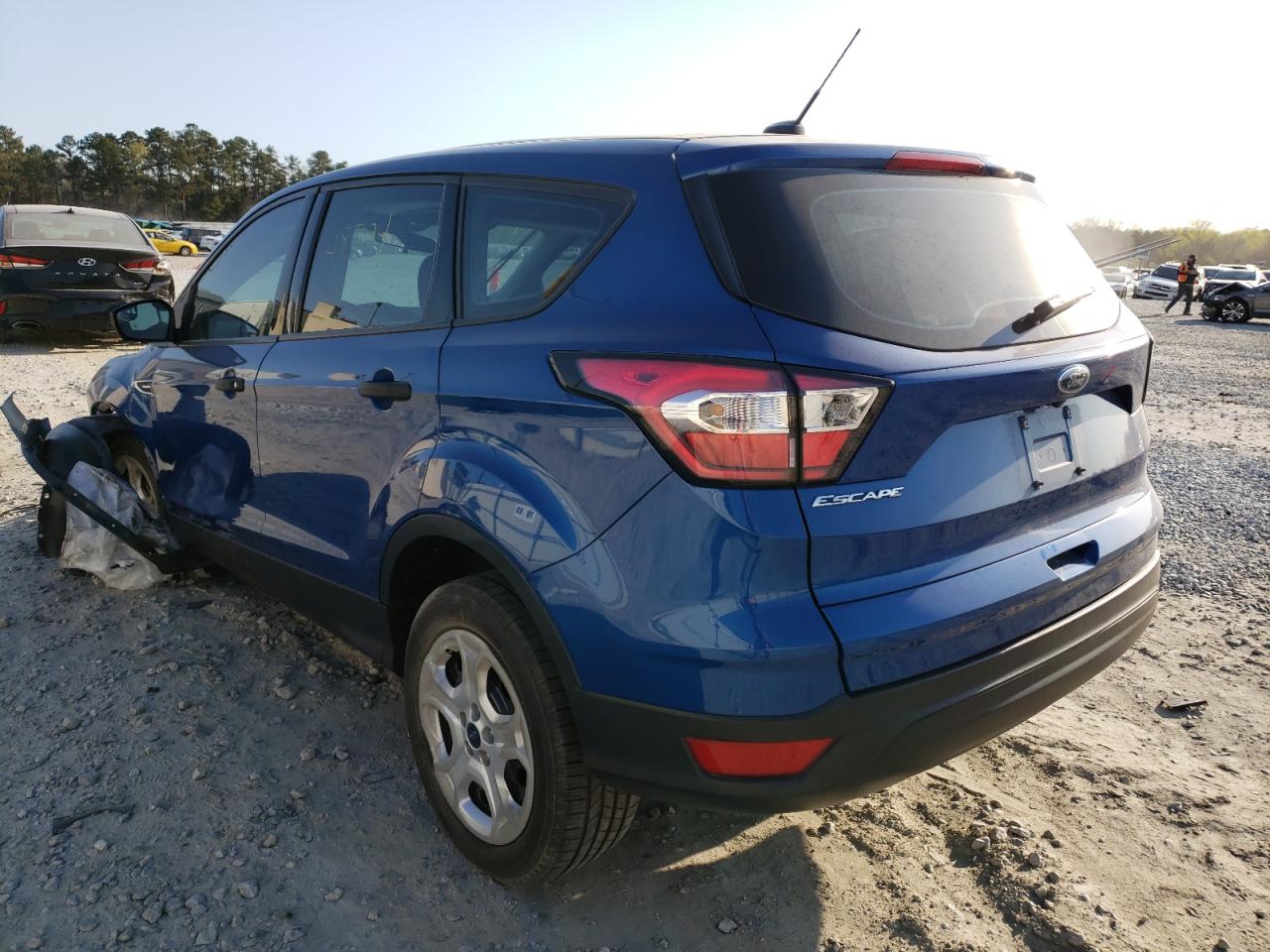 Photo 3 from auction – 2018 FORD ESCAPE S with VIN 1FMCU0F73JUD34163