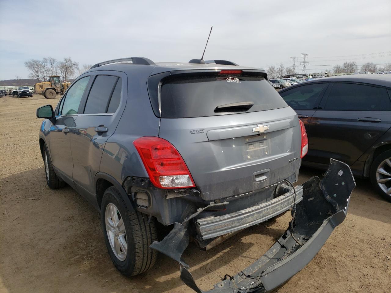 Photo 3 from auction – 2015 CHEVROLET TRAX 1LT with VIN KL7CJLSB2FB091440