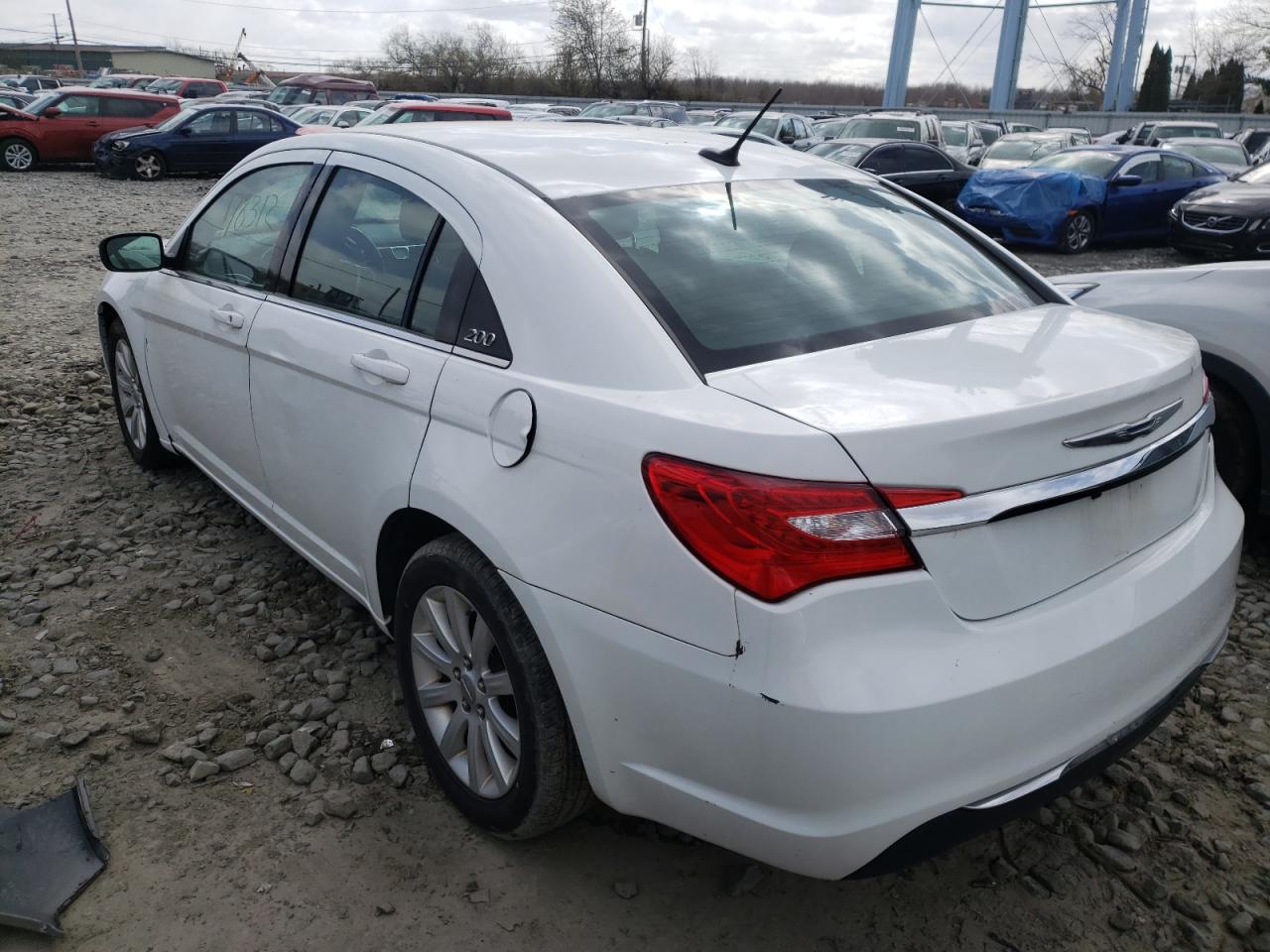 Photo 3 from auction – 2011 CHRYSLER 200 TOURIN with VIN 1C3BC1FB5BN589619