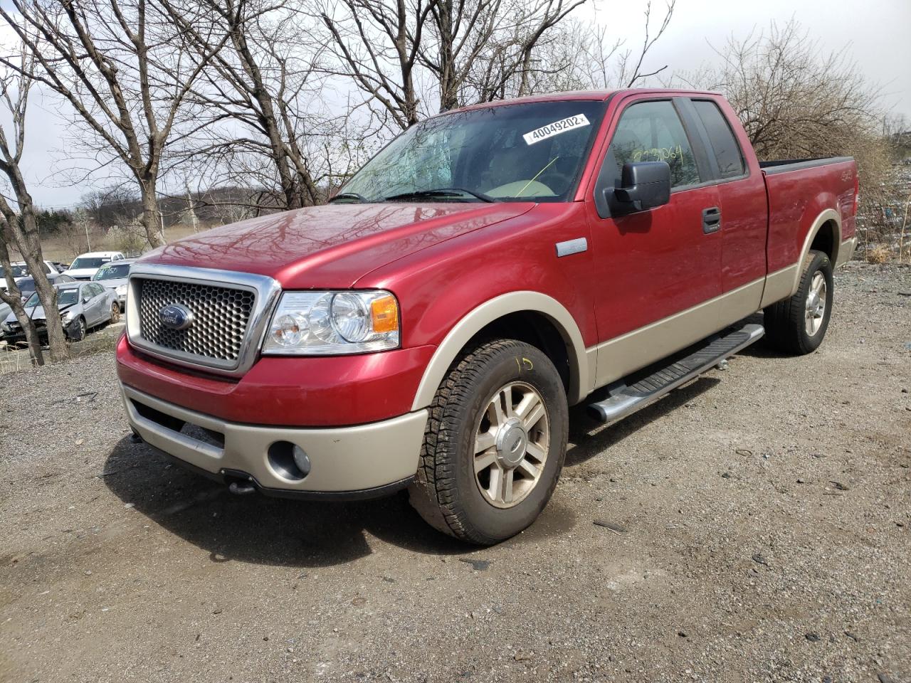 Photo 2 from auction – 2007 FORD F150 with VIN 1FTPX14V07FB26842
