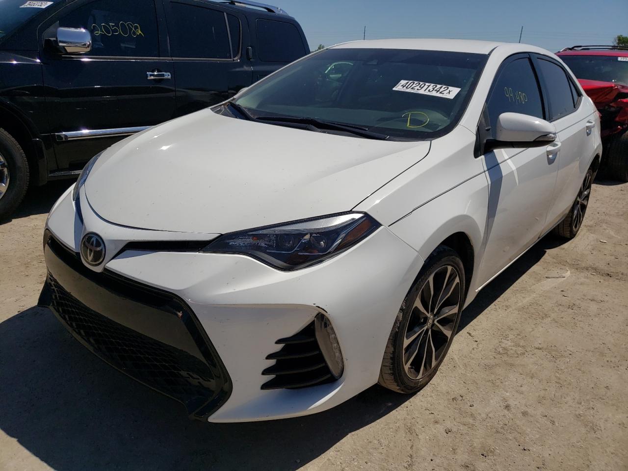 Photo 2 from auction – 2017 TOYOTA COROLLA L with VIN 5YFBURHE8HP619738