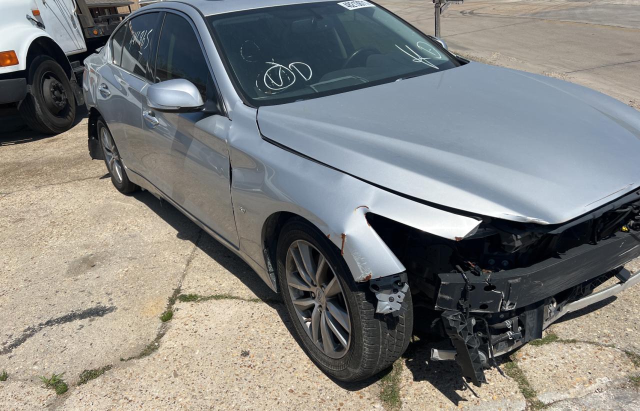 INFINITI Q50 BASE 2015 with VIN JN1BV7AP5FM341865 - Photo from auction