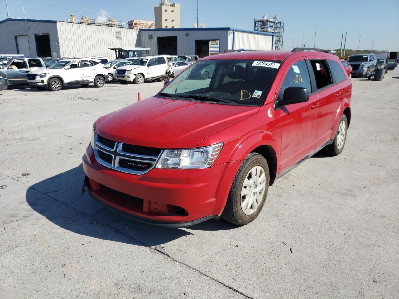 Photo 2 from auction – 2017 DODGE JOURNEY SE with VIN 3C4PDCAB1HT598960