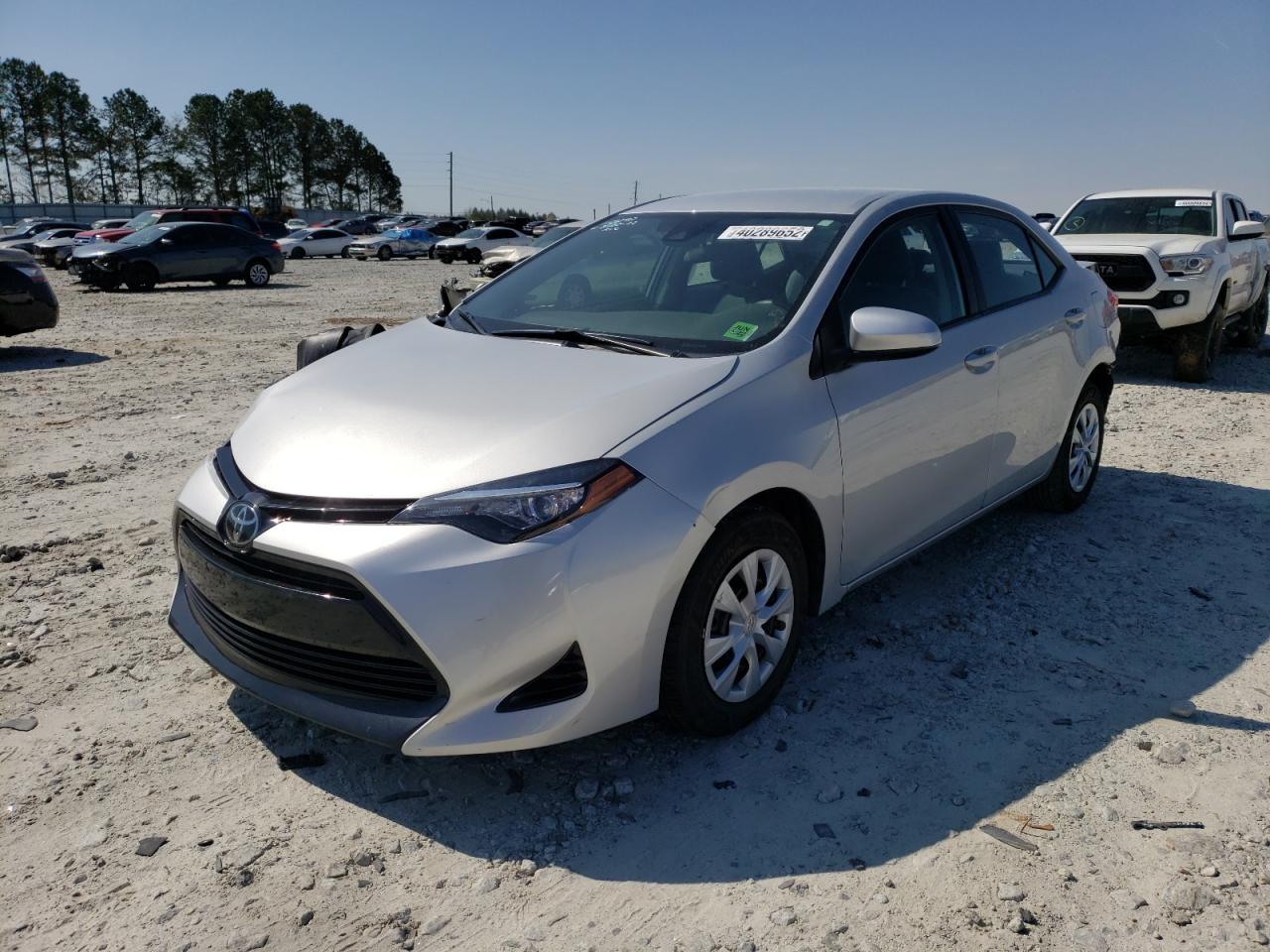 Photo 2 from auction – 2017 TOYOTA COROLLA L with VIN 2T1BURHE6HC795297