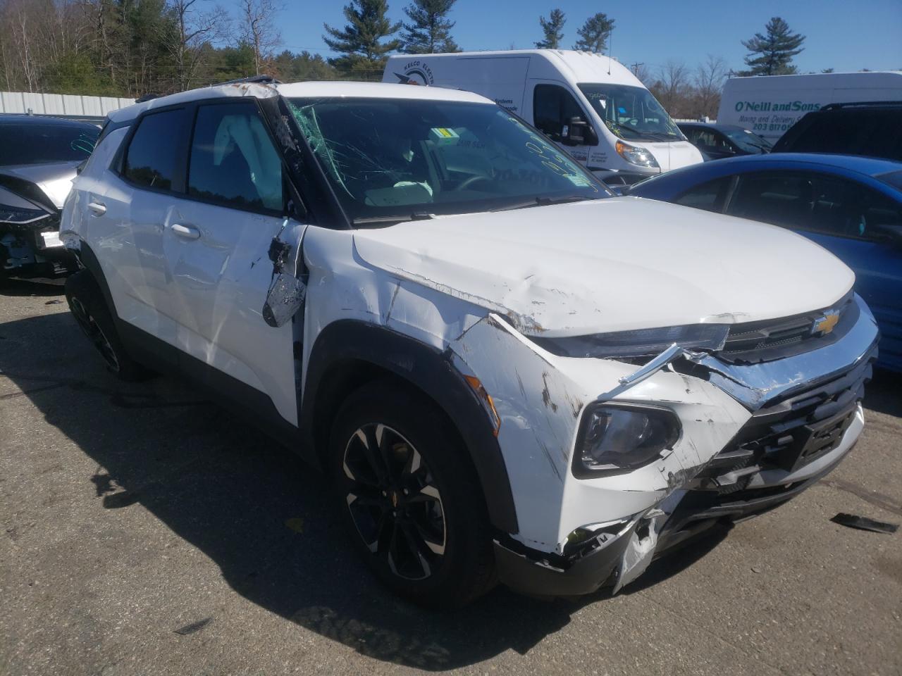 Photo 1 from auction – 2021 CHEVROLET TRAILBLAZE with VIN KL79MRSL0MB165819