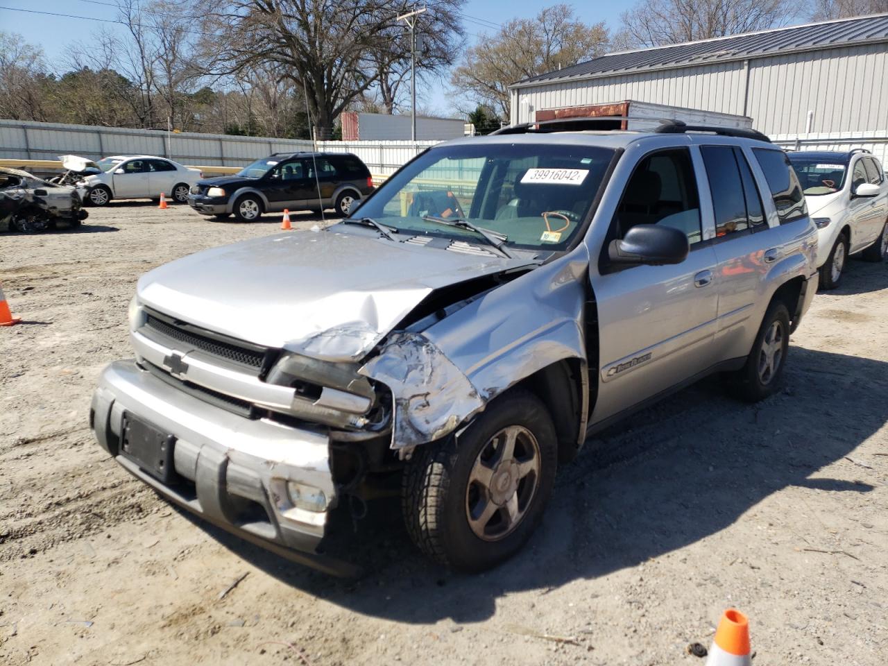 Photo 2 from auction – 2004 CHEVROLET TRAILBLAZE with VIN 1GNDT13S342412832