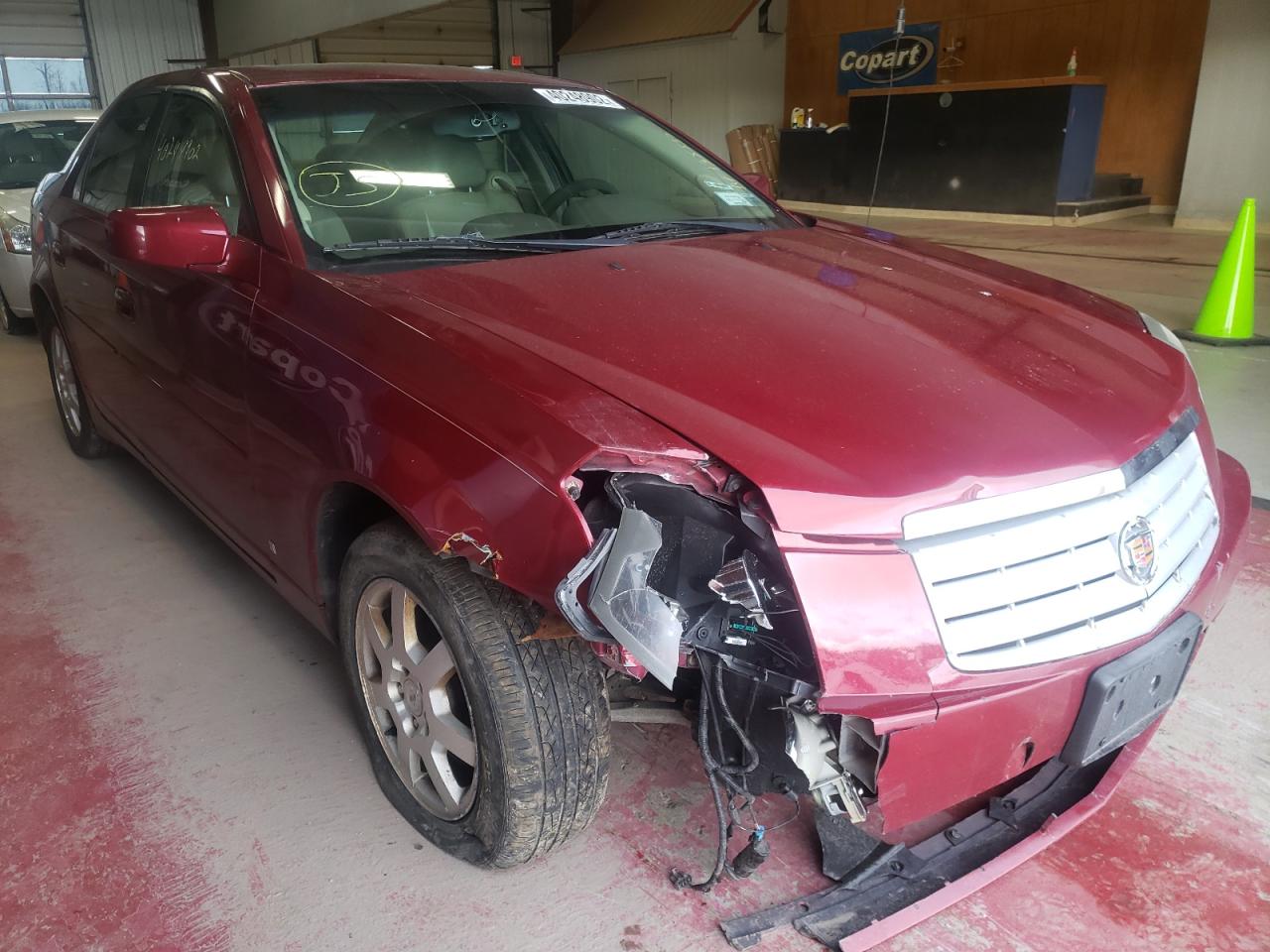 CADILLAC CTS HI FEA 2007 with VIN 1G6DP577370106789 - Photo from auction