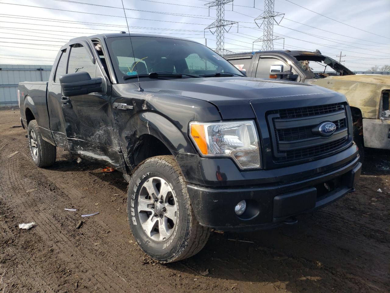 FORD F150 SUPER 2013 with VIN 1FTEX1EM7DFB17080 - Photo from auction