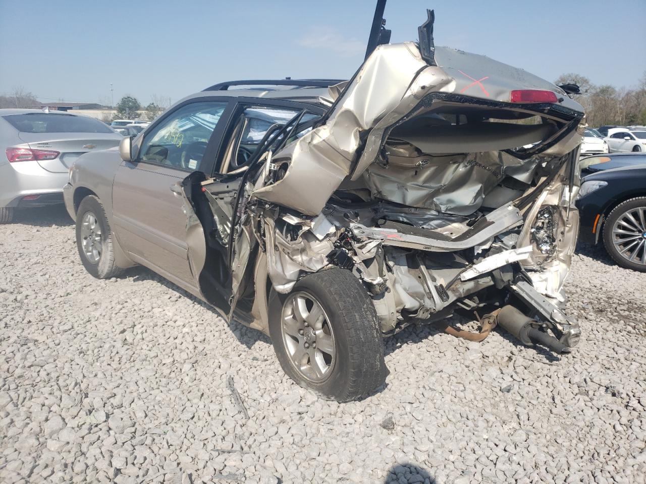 Photo 3 from auction – 2007 TOYOTA HIGHLANDER with VIN JTEGP21A070141878