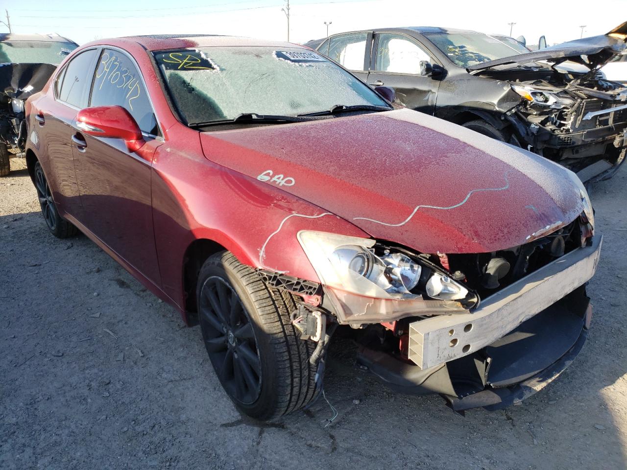 LEXUS IS 250 2009 with VIN JTHCK262795035287 - Photo from auction