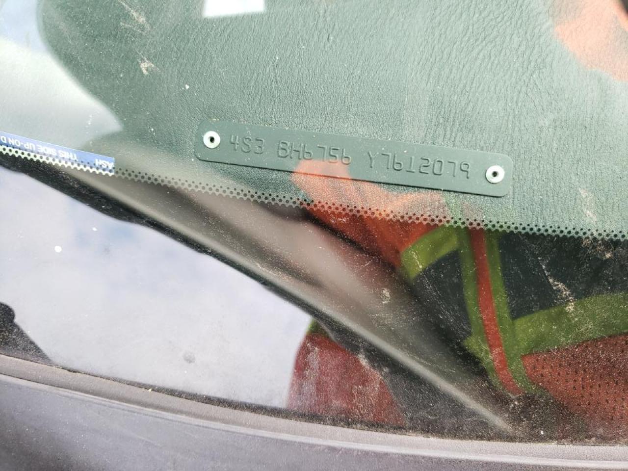 Photo 10 from auction – 2000 SUBARU LEGACY OUT with VIN 4S3BH6756Y7612079