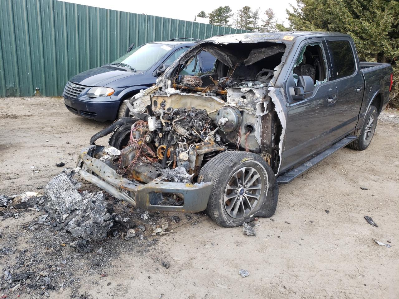 Photo 2 from auction – 2018 FORD F150 SUPER with VIN 1FTEW1EP3JFD68963